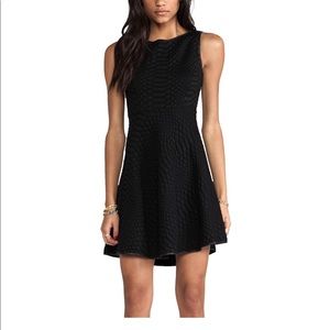 Catherine Malandrino ‘ Aimee’ Quilted Black Dress